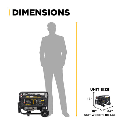 Générateur de 4 800 watts