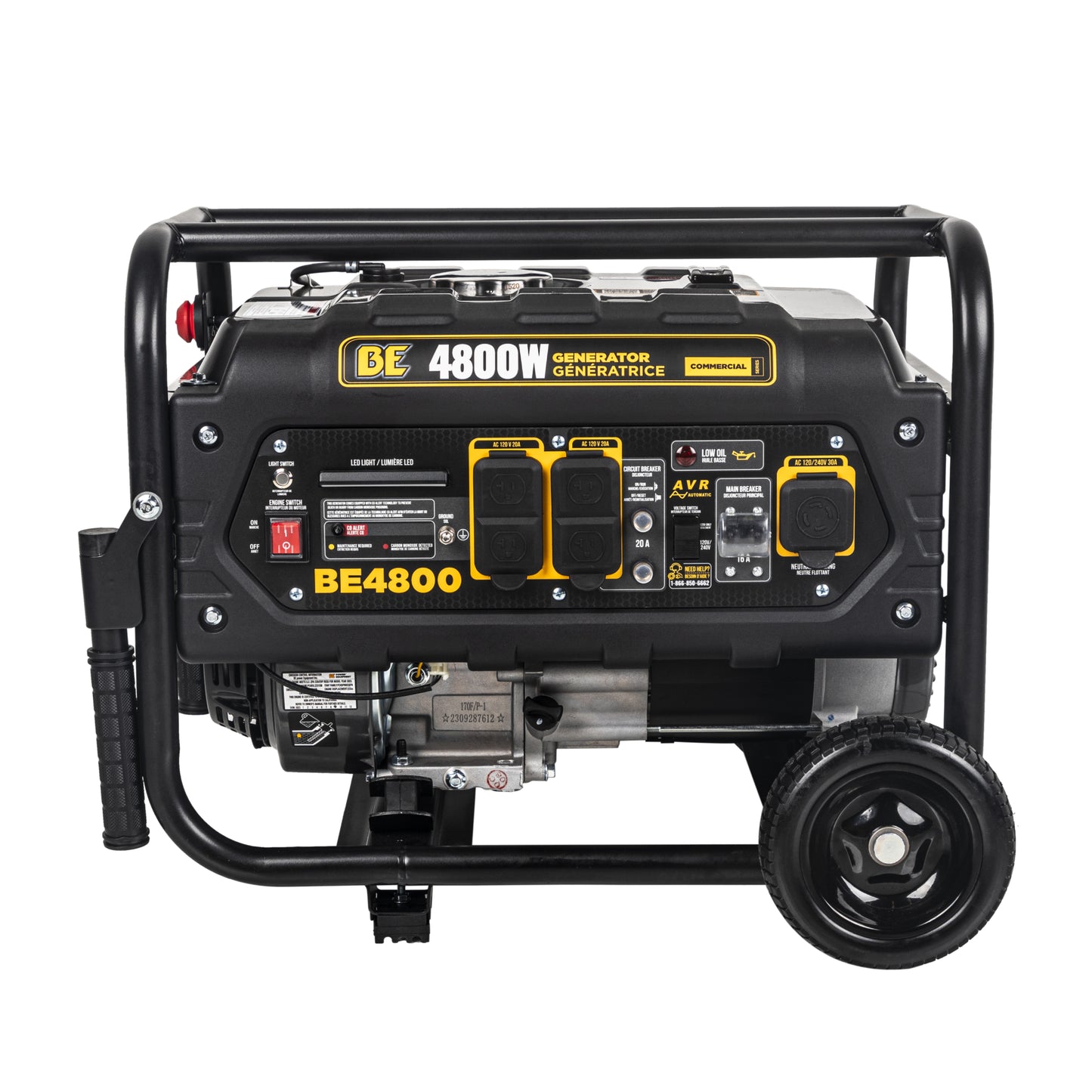Générateur de 4 800 watts