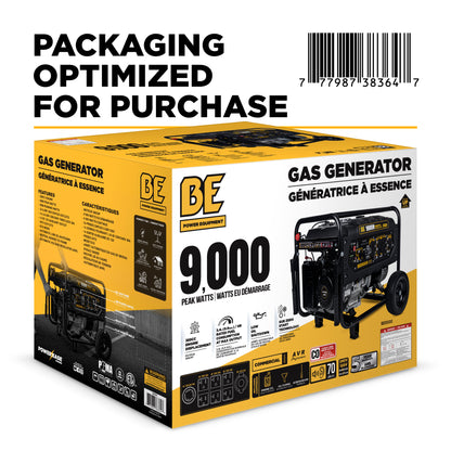 9,000 Watt Generator - BE9000