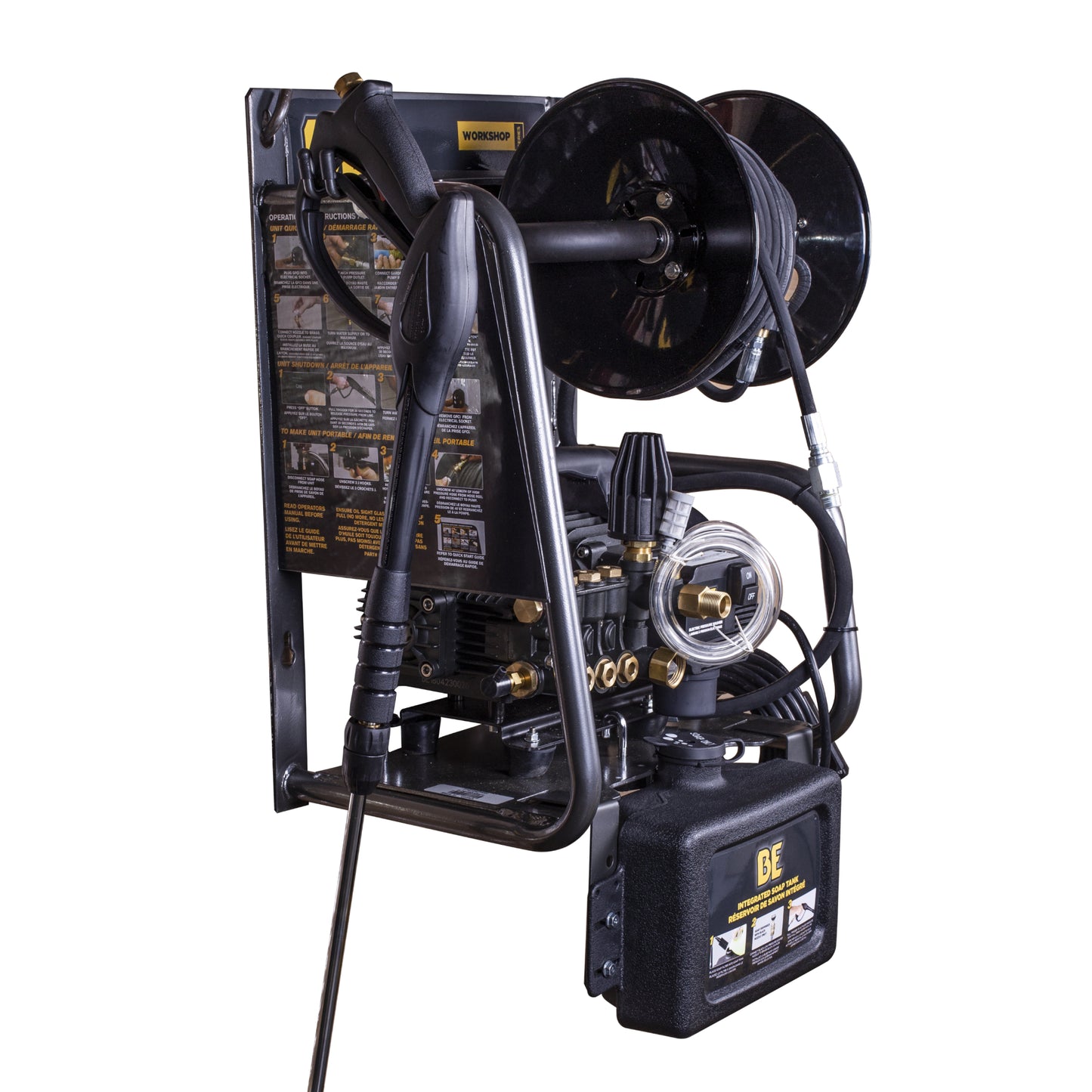 1,500 PSI 1.6 GPM 1.5 HP Electric Pressure Washer with Powerease Motor and Triplex Pump - P1515EPNW