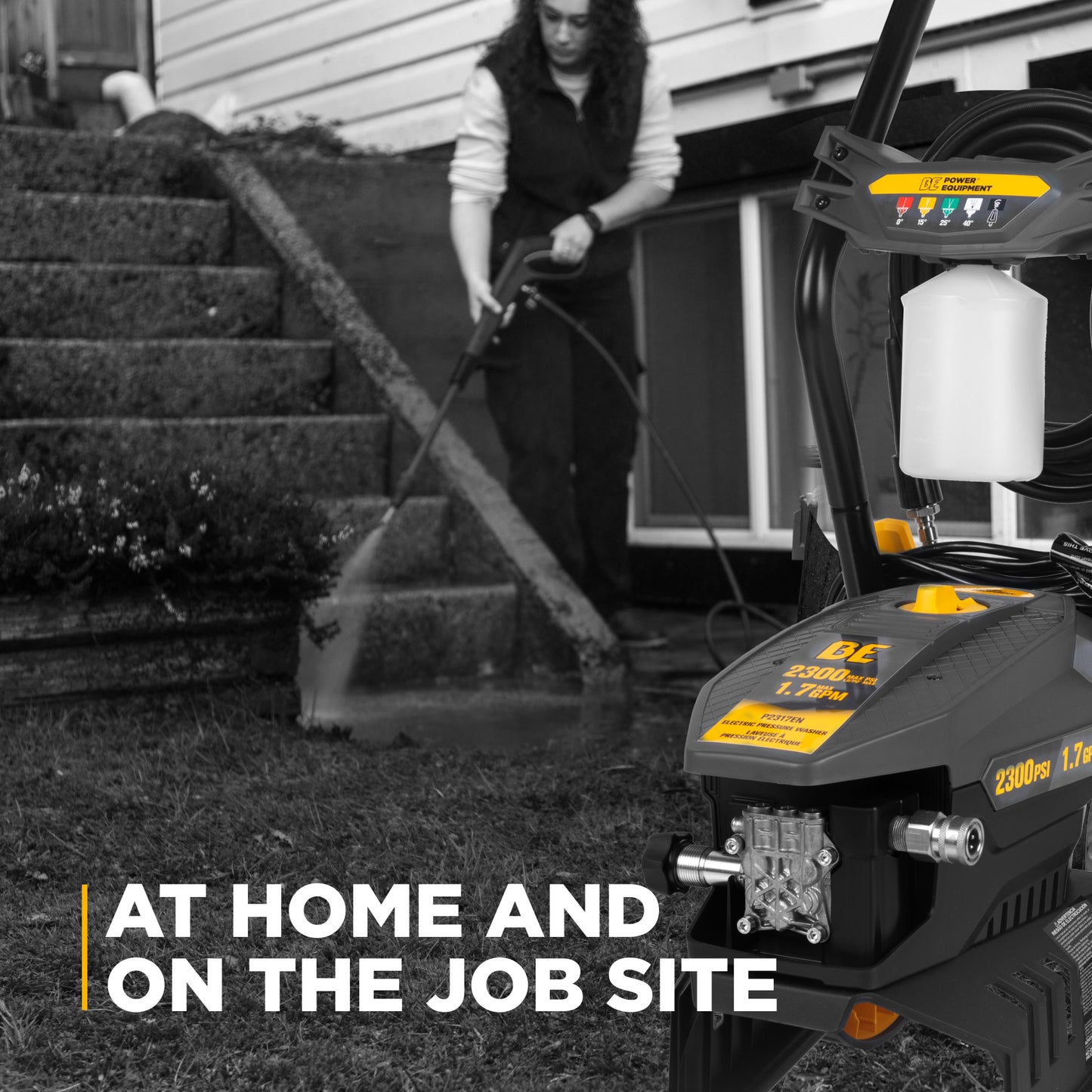 Nettoyeur haute pression électrique 2 300 PSI - 1,7 GPM avec pompe axiale AR