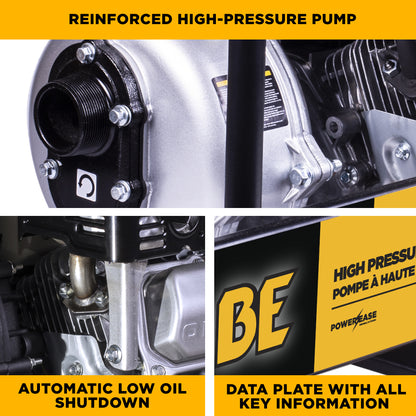 2" High-Pressure Water Transfer Pump with Powerease 225 Engine