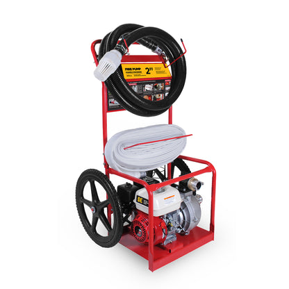 Pompe à eau anti-incendie de 2 pouces avec moteur Honda GX200