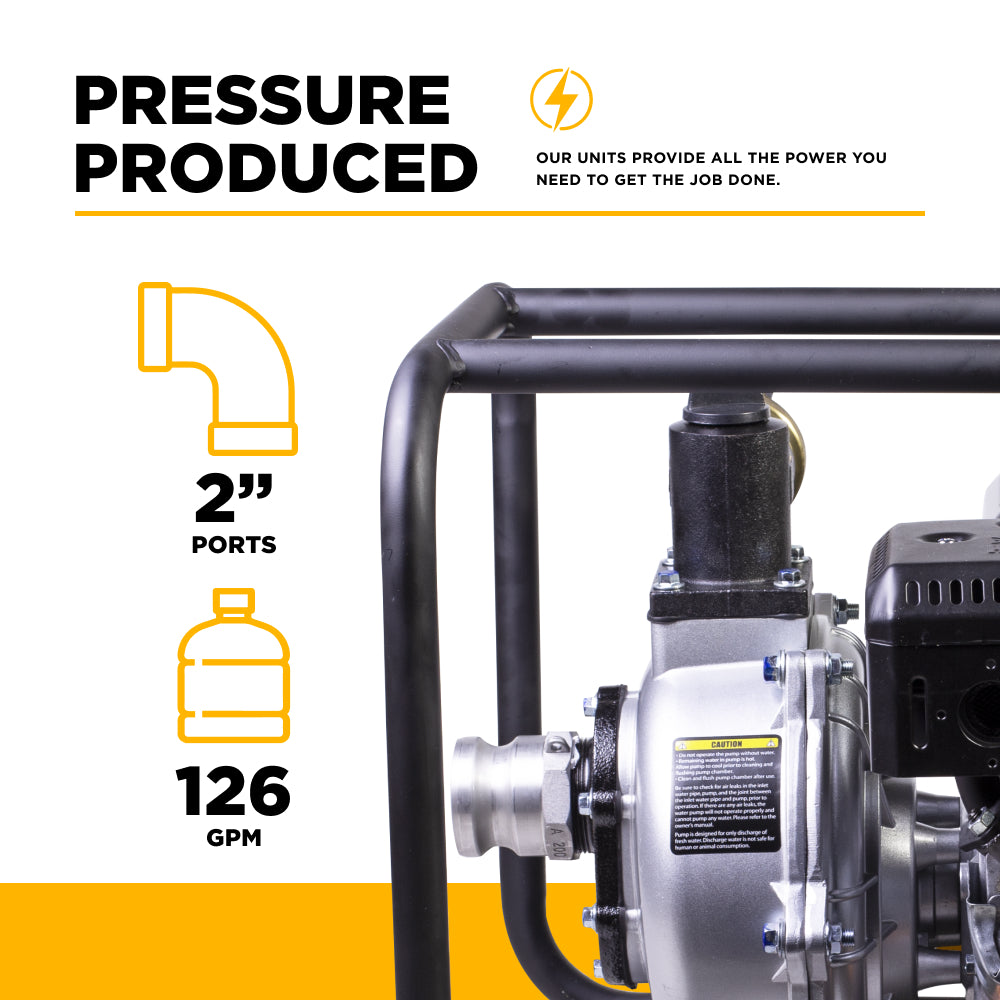 2" Firefighting Water Pump with Powerease 225 Engine