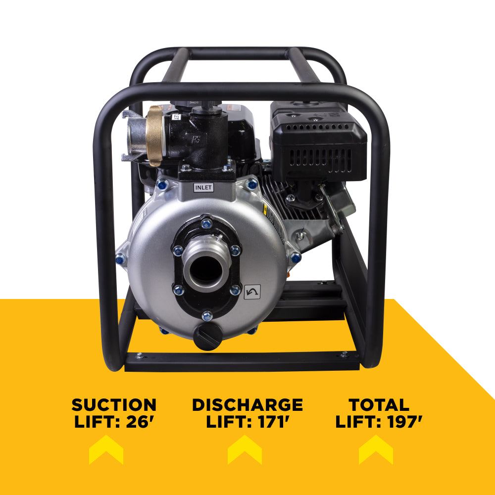 2" Firefighting Water Pump with Powerease 225 Engine
