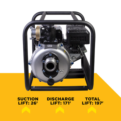 2" Firefighting Water Pump with Powerease 225 Engine