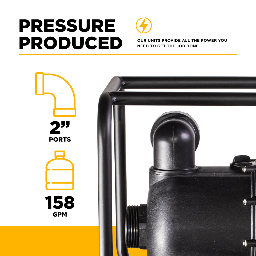 2" Chemical Transfer Pump with Kohler SH270 Engine