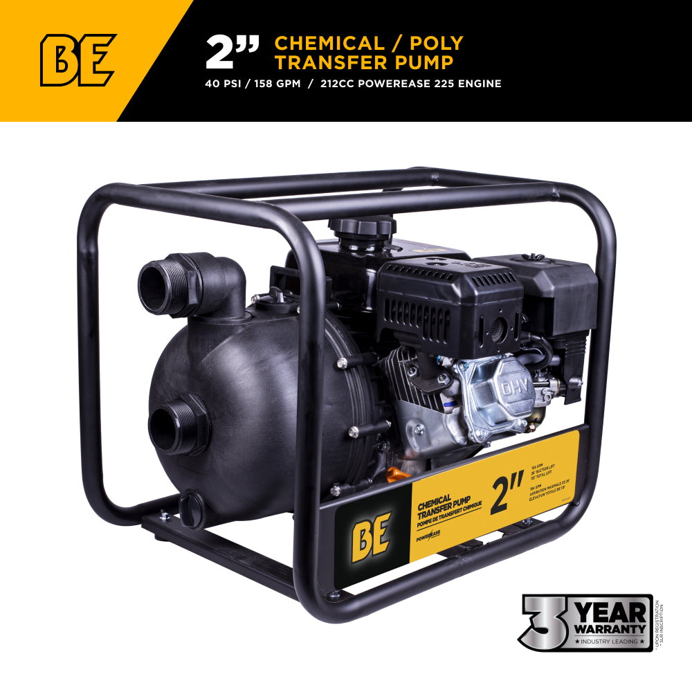 2" Chemical Transfer Pump with Powerease 225 Engine