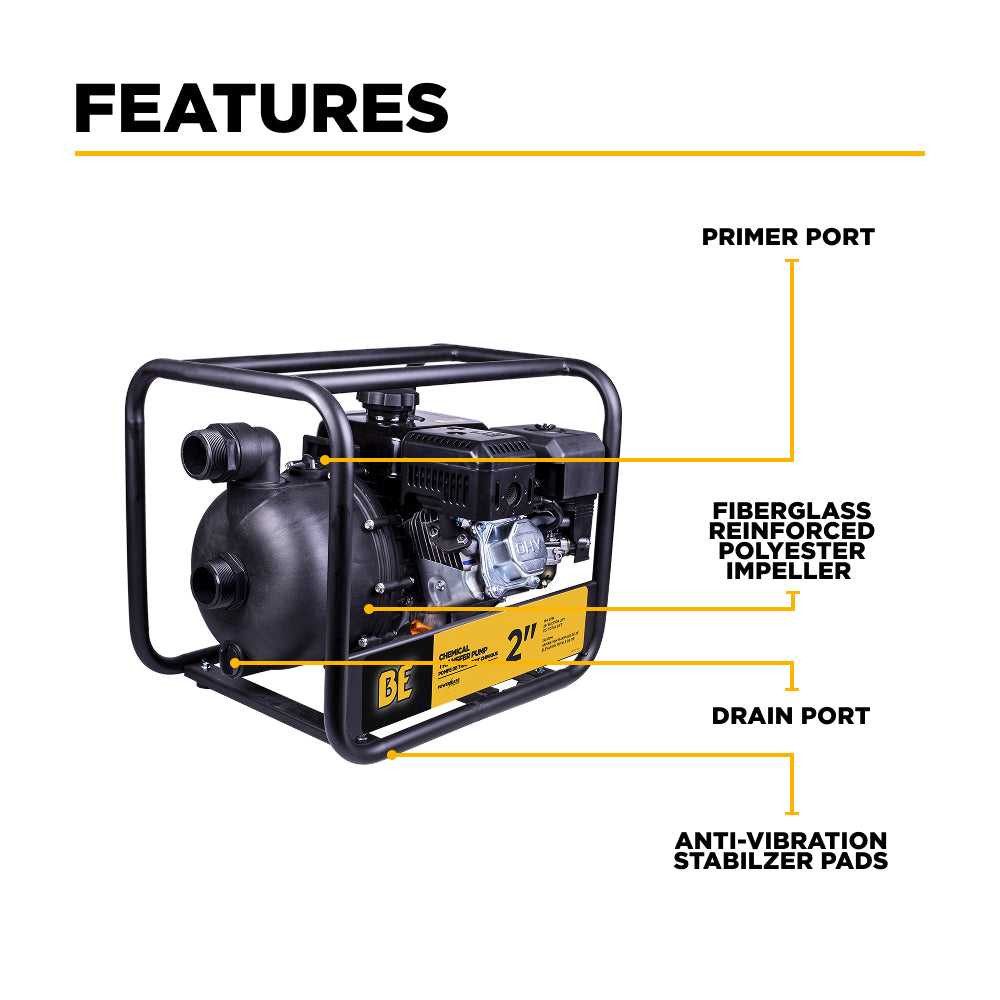 2" Chemical Transfer Pump with Powerease 225 Engine