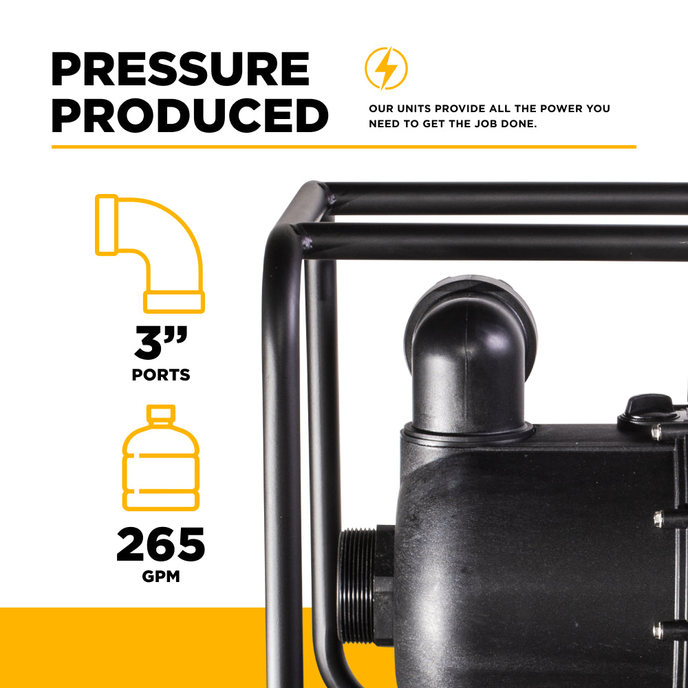 3" Chemical Transfer Pump with Honda GX200 Engine