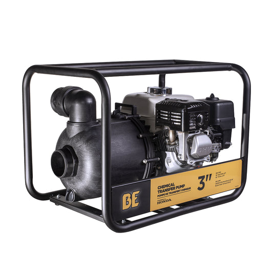 Pompe de transfert de produits chimiques de 3 pouces avec moteur Honda GX200