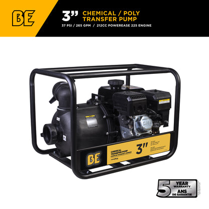 3" Chemical Transfer Pump with Powerease 225 Engine