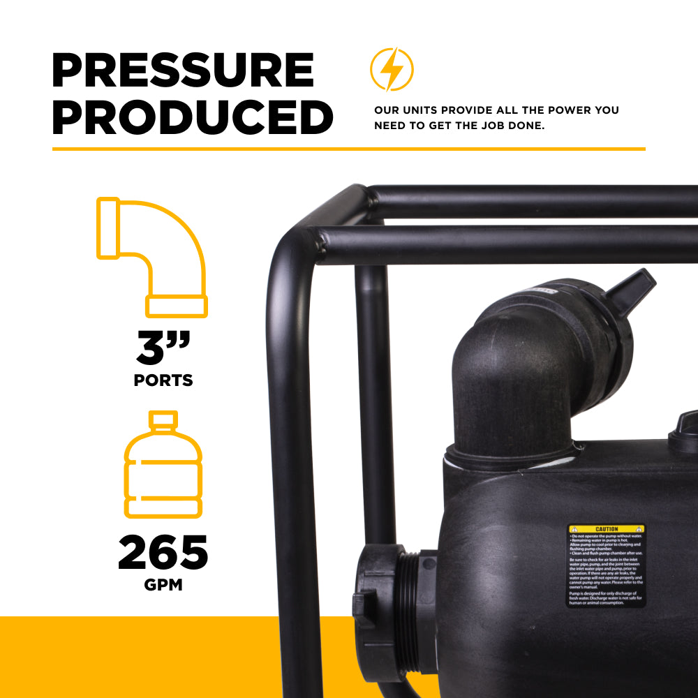 3" Chemical Transfer Pump with Powerease 225 Engine