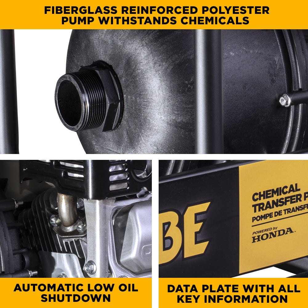3" Chemical Transfer Pump with Powerease 225 Engine