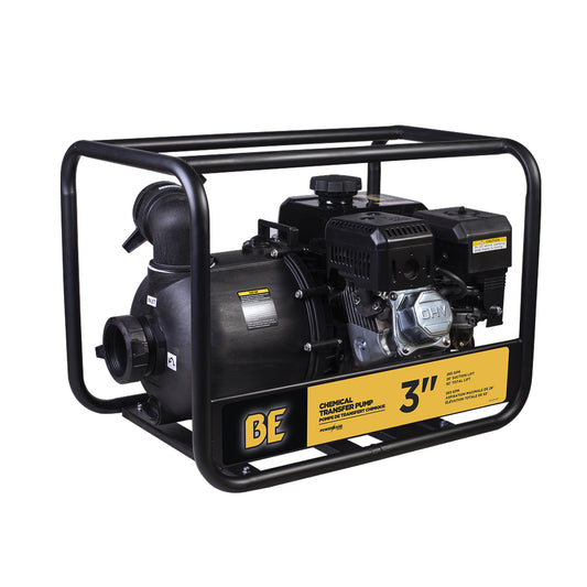 Pompe de transfert de produits chimiques de 3 po avec moteur Powerease 225