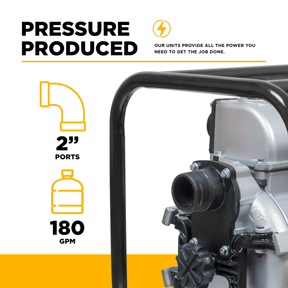 2" Trash Transfer Pump with Honda GX200 Engine