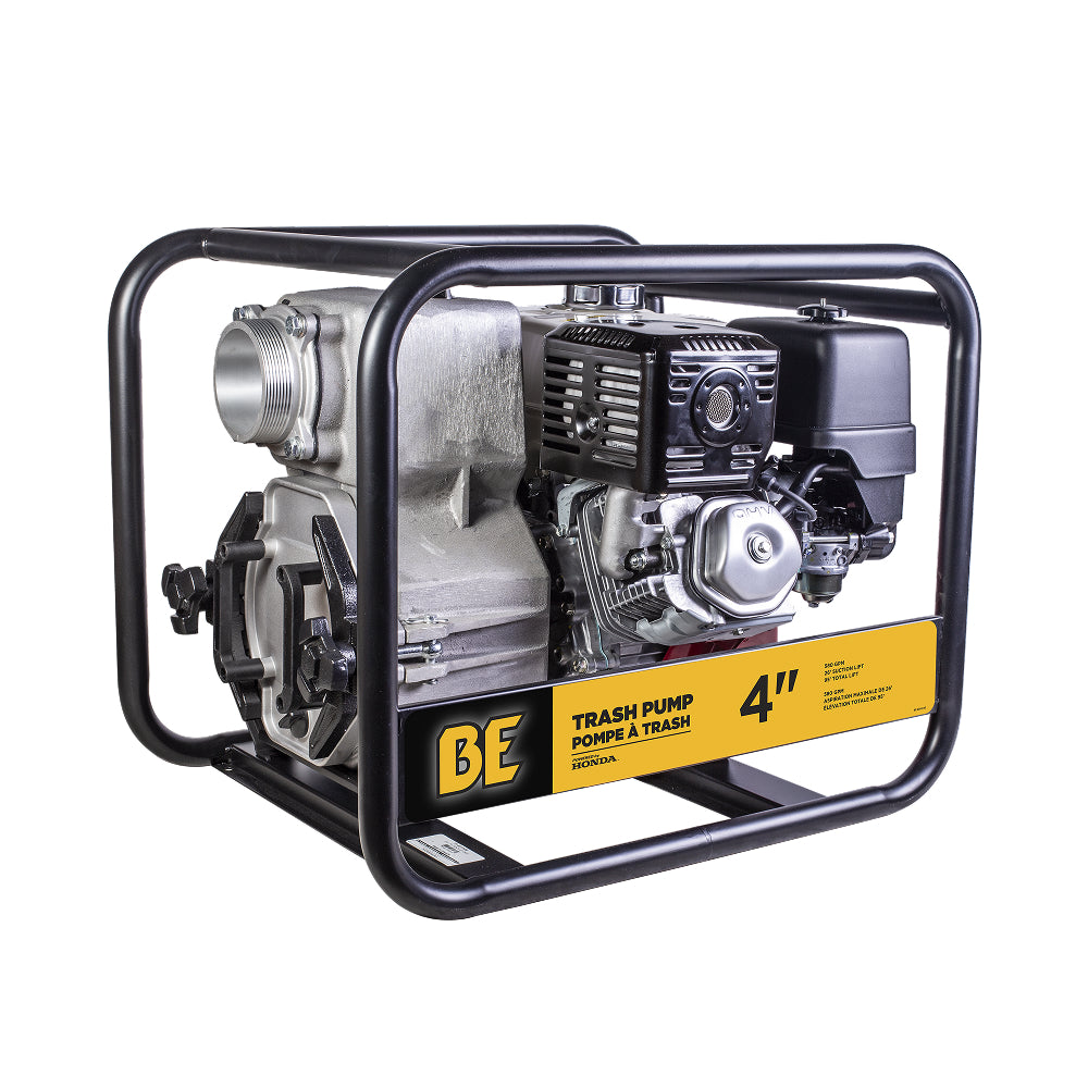4"-Trash Transfer Pump with Honda GX390 Engine
