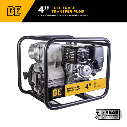 4" Full Trash Pump - TP-4014RM