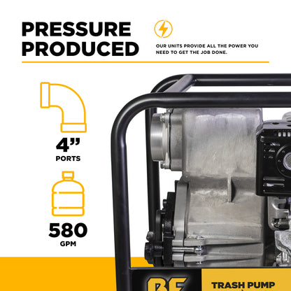 4" Full Trash Pump - TP-4014RM