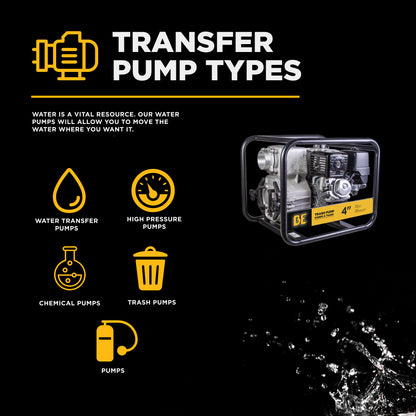 4" Full Trash Pump - TP-4014RM