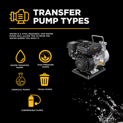 1" Water Transfer Pump with Powerease 79 Engine