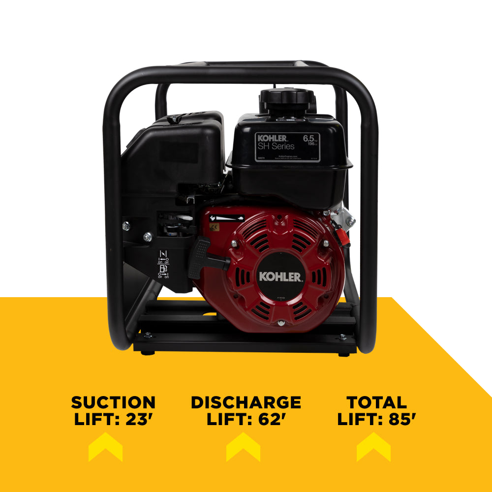 3" Water Transfer Pump with Kohler SH270 Engine