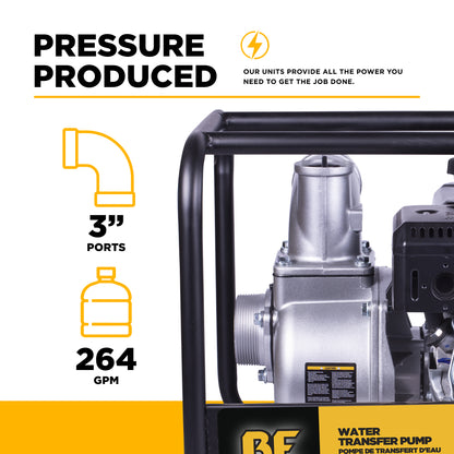 3" Water Transfer Pump with Powerease 225 Engine