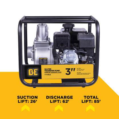 3" Water Transfer Pump with Powerease 225 Engine