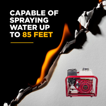 Pompe à eau haute pression de 1,5" avec moteur Honda GX200