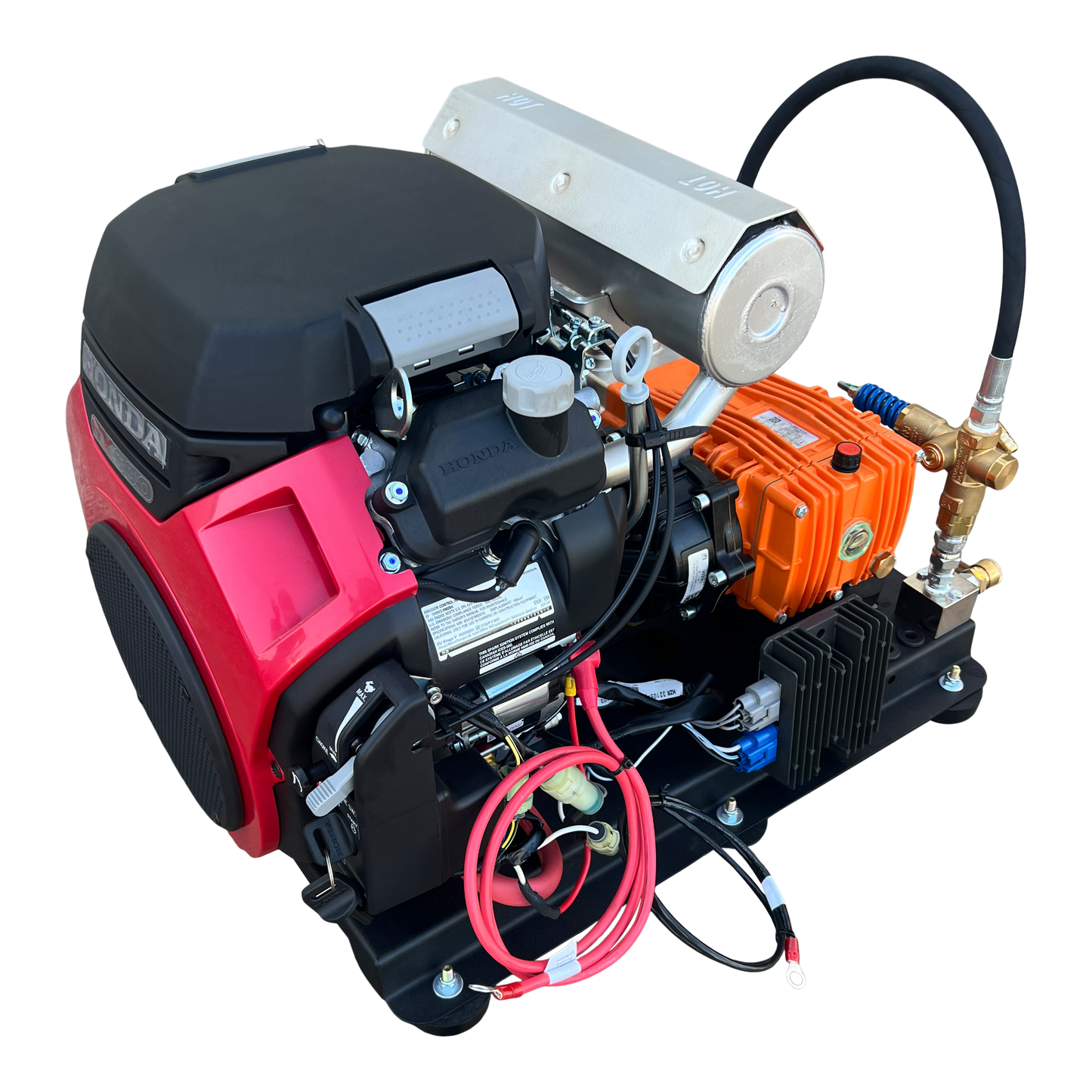 3,500 PSI 8.0 GPM Gas Powered Gear Driven Pressure Washer with a 688cc Honda GX690 engine and CP Pump