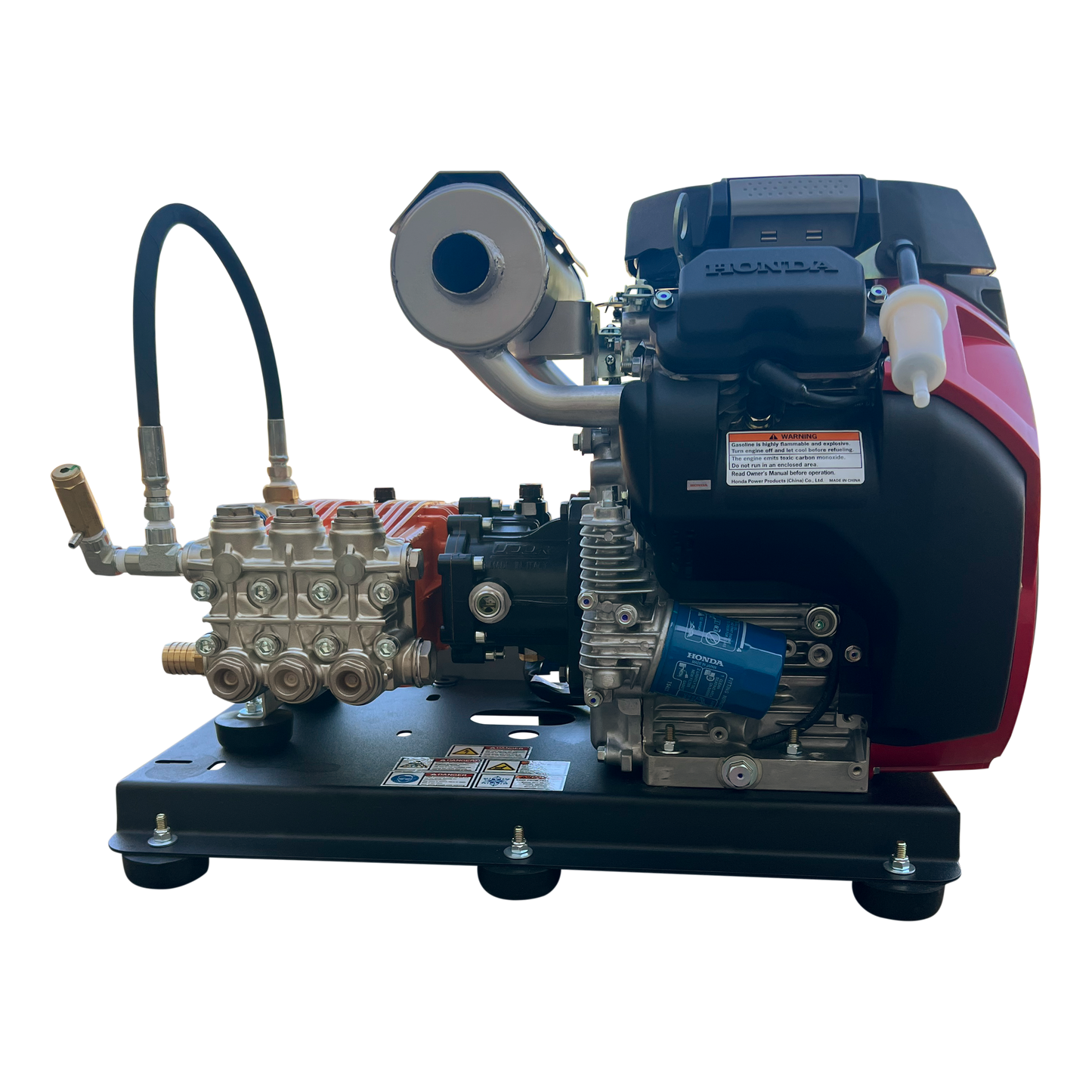 3,500 PSI 8.0 GPM Gas Powered Gear Driven Pressure Washer with a 688cc Honda GX690 engine and CP Pump
