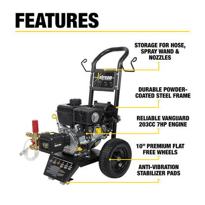 2,700 PSI 3 GPM Gas Pressure Washer - X2765VG