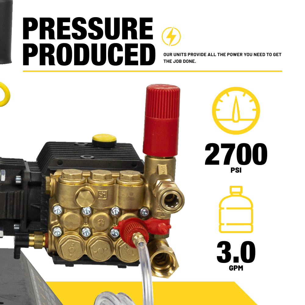 2,700 PSI 3 GPM Gas Pressure Washer - X2765VG