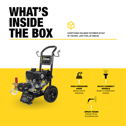 2,700 PSI 3 GPM Gas Pressure Washer - X2765VG