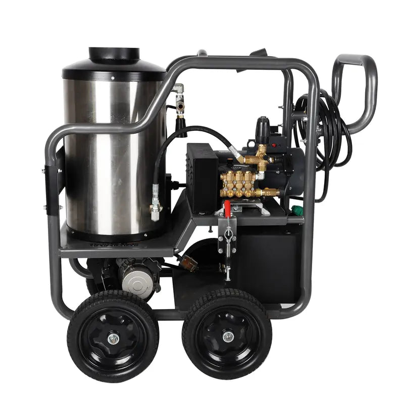 2,000 PSI - 3.5 GPM Hot Water Electric Pressure Washer with Triplex Pump - HW205EBA