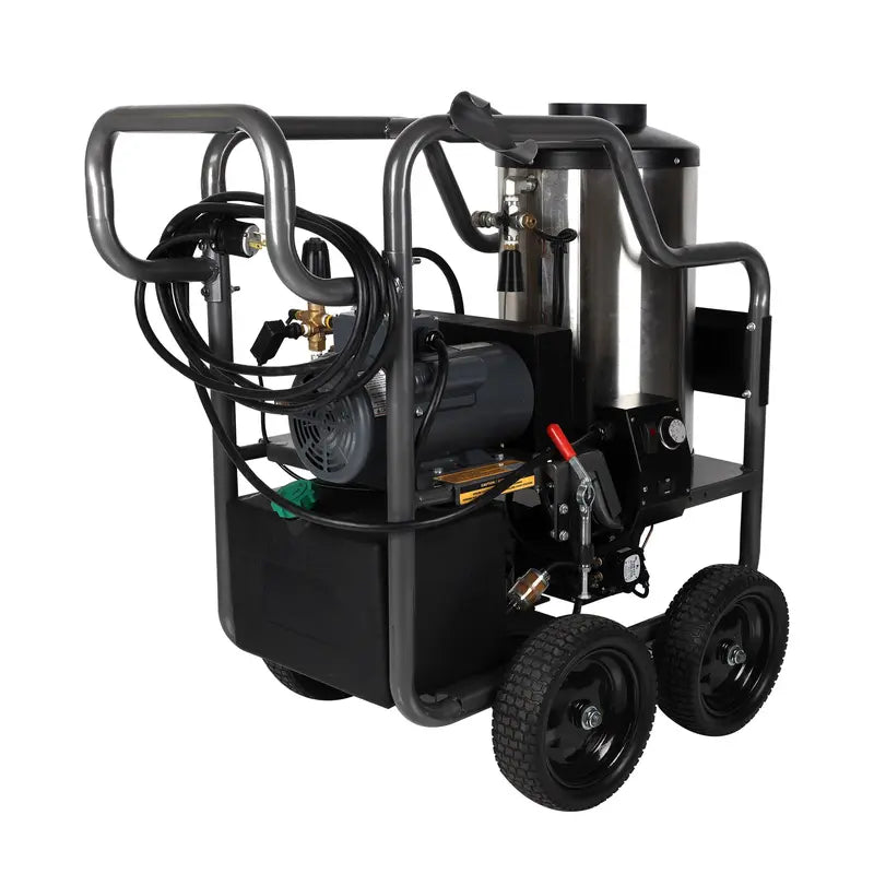 2,000 PSI - 3.5 GPM Hot Water Electric Pressure Washer with Triplex Pump - HW205EBA