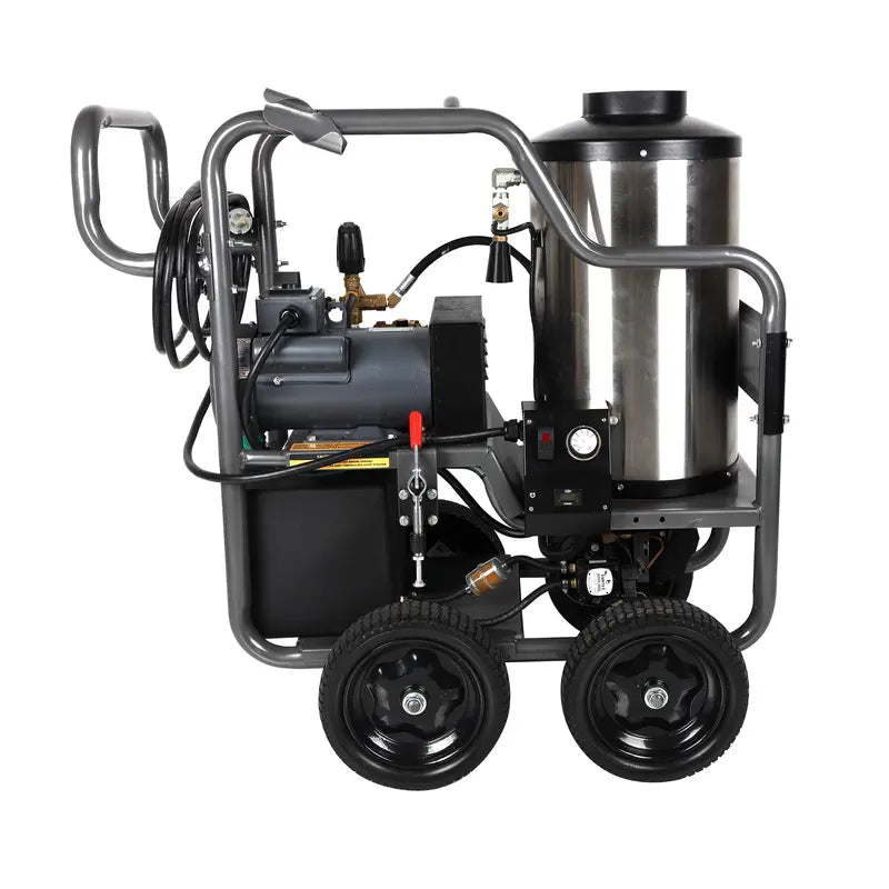 2,000 PSI - 3.5 GPM Hot Water Electric Pressure Washer with Triplex Pump - HW205EBA