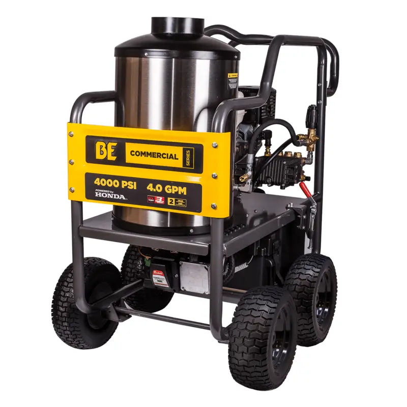 4,000 PSI - 4.0 GPM Hot Water Pressure Washer with Honda GX390 Engine and General Triplex Pump