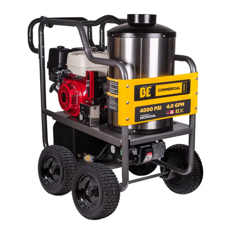 4,000 PSI - 4.0 GPM Hot Water Pressure Washer with Honda GX390 Engine and General Triplex Pump