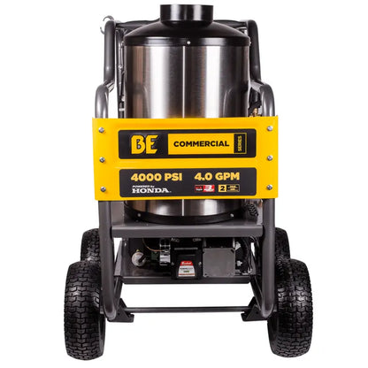 4,000 PSI - 4.0 GPM Hot Water Pressure Washer with Honda GX390 Engine and General Triplex Pump