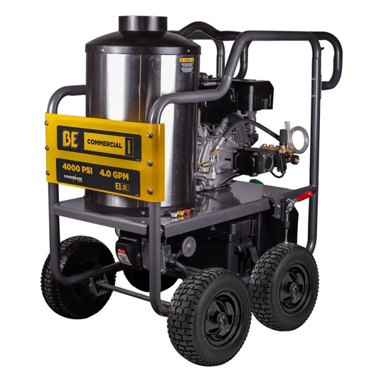 4,000 PSI - 4.0 GPM Hot Water Pressure Washer with Powerease 420 Engine and AR Triplex Pump - HW4015RA