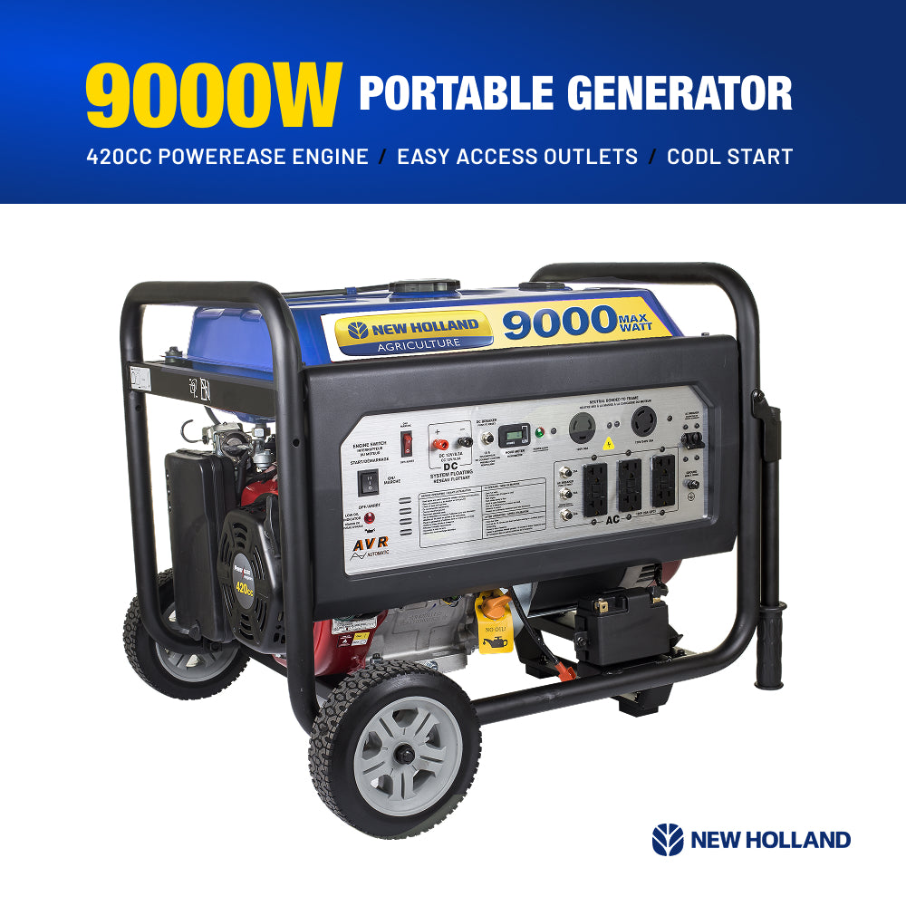 9,000W Gas Generator - N9000ER