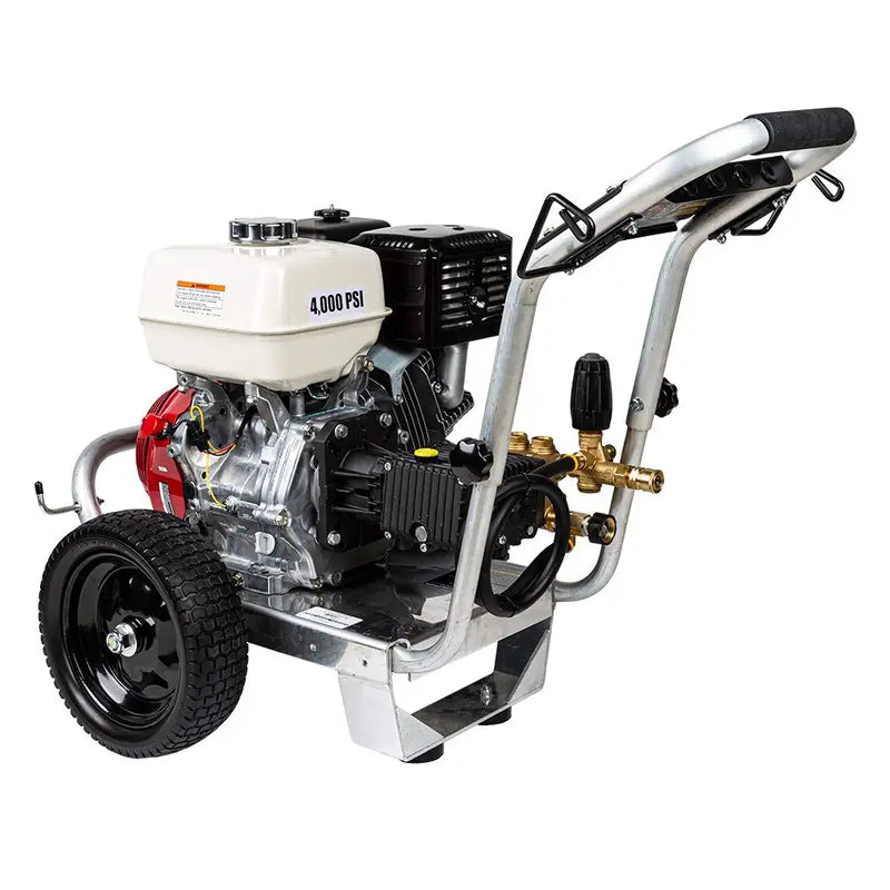 2,500 PSI 3.0 GPM Gas Pressure Washer with Honda GX200 Engine and General Triplex Pump - PE-2565HWAGENSP