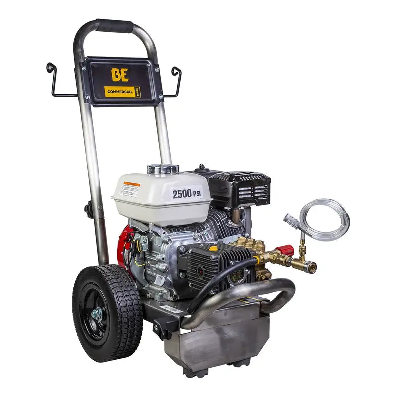 2,500 PSI 3.0 GPM Gas Pressure Washer with Honda GX200 Engine and Comet Triplex Pump - PE-2565HWSCOMSP