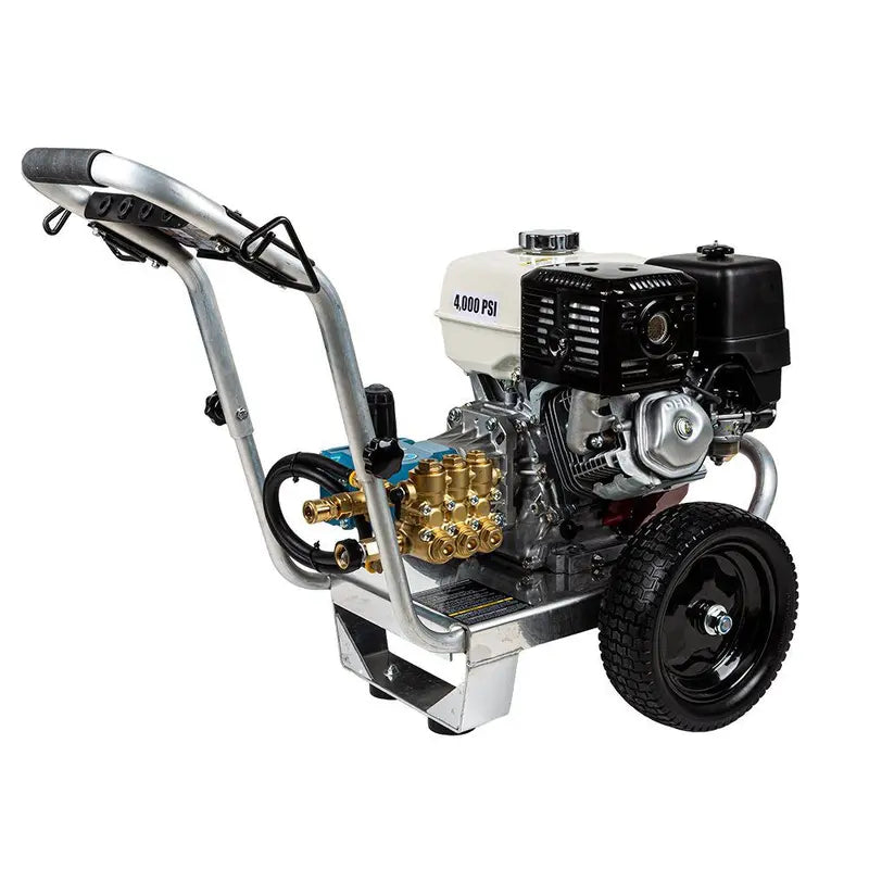 4,000 PSI - 4.0 GPM Gas Pressure Washer with Honda GX390 Engine and CAT Triplex Pump - PE-4013HWPACAT