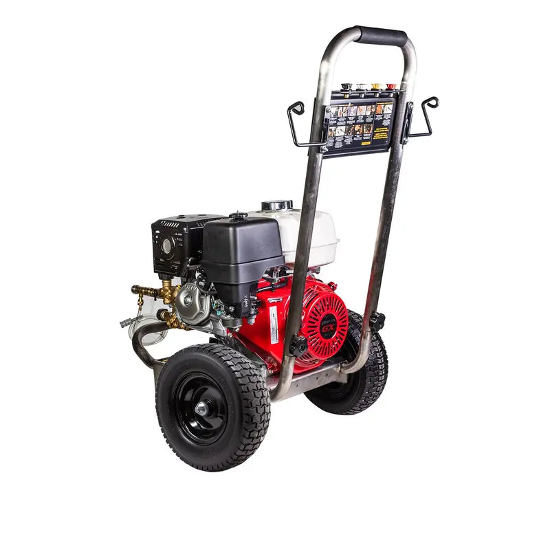 4,000 PSI 4.0 GPM Gas Pressure Washer with Honda GX390 Engine and Comet Triplex Pump - PE-4013HWPSCOMZ