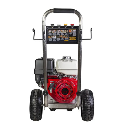 4,000 PSI 4.0 GPM Gas Pressure Washer with Honda GX390 Engine and Comet Triplex Pump - PE-4013HWPSCOMZ