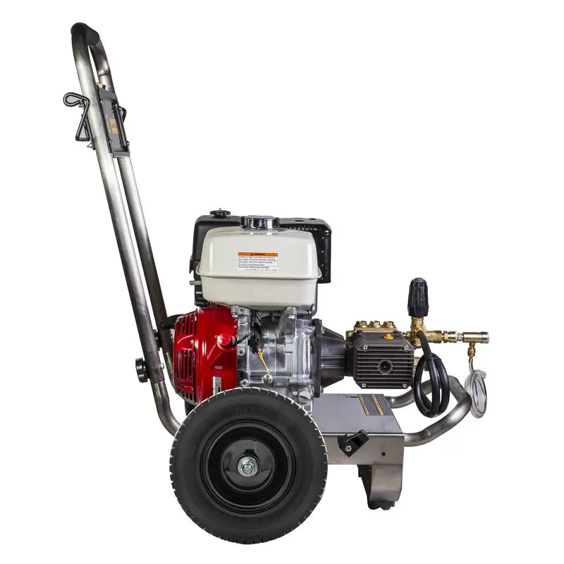 4,000 PSI 4.0 GPM Gas Pressure Washer with Honda GX390 Engine and Comet Triplex Pump - PE-4013HWPSCOMZ