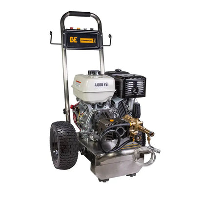 4,000 PSI 4.0 GPM Gas Pressure Washer with Honda GX390 Engine and Comet Triplex Pump - PE-4013HWPSCOMZ